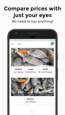 Fish.me - Fresh Seafood. Same day delivery android App screenshot 2